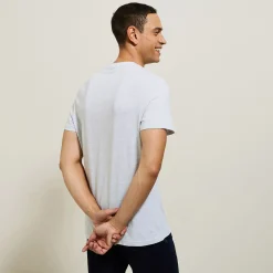 Jules Tee shirt col rond basique en coton- T-shirt