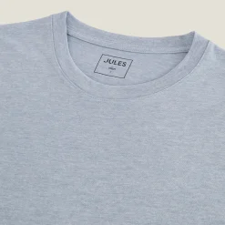 Jules Tee shirt col rond basique en coton- T-shirt