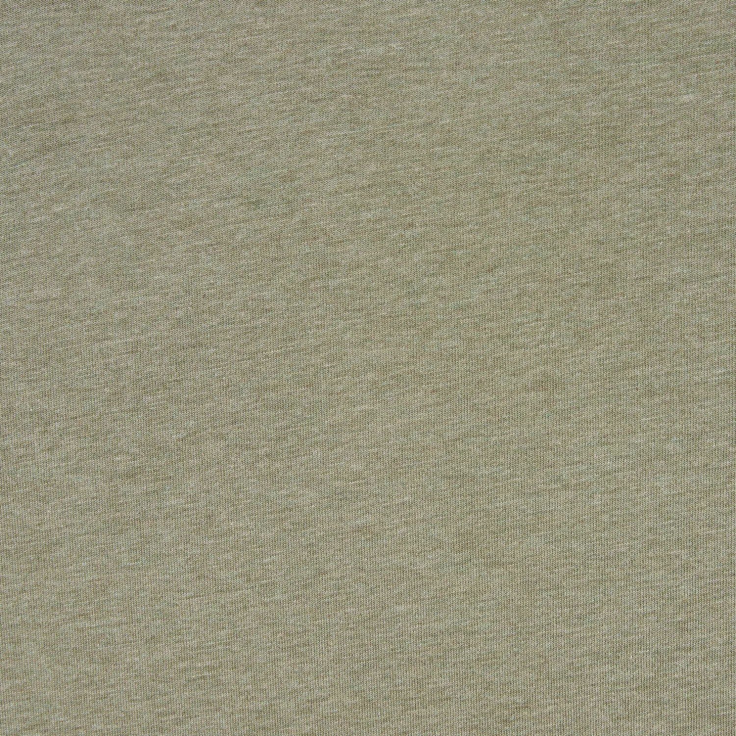 Jules Tee shirt col rond chiné brodé poitrine en coton- T-shirt