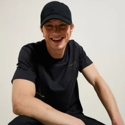 Jules Tee shirt col rond imprimé en coton- T-shirt