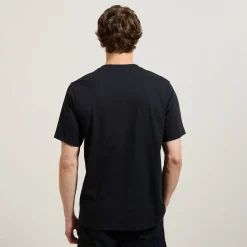 Jules Tee shirt col rond imprimé en coton- T-shirt