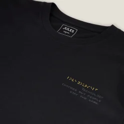 Jules Tee shirt col rond imprimé en coton- T-shirt