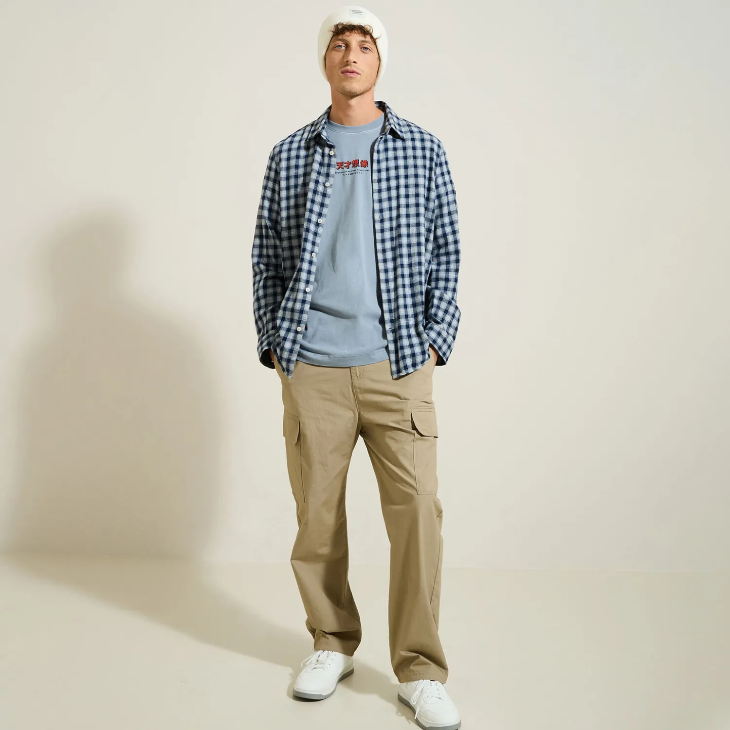 Jules Tee shirt col rond imprimé- T-shirt