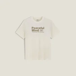 Jules Tee shirt col rond imprimé en coton- T-shirt