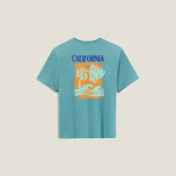 Jules Tee shirt col rond imprimé- T-shirt