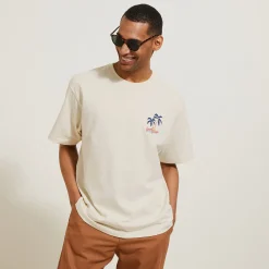 Jules Tee shirt col rond imprimé- T-shirt