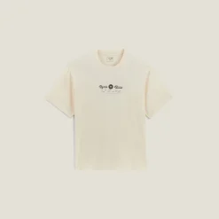 Jules Tee shirt col rond imprimé en coton- T-shirt