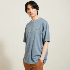 Jules Tee shirt  col rond imprimé en coton- T-shirt