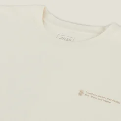 Jules Tee shirt col rond imprimé en coton- T-shirt