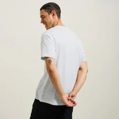 Jules Tee shirt col rond imprimé en coton- T-shirt