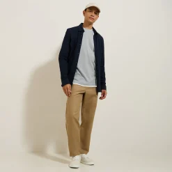 Jules Tee shirt col rond imprimé en coton- T-shirt