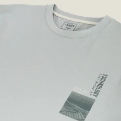 Jules Tee shirt col rond imprimé en coton- T-shirt