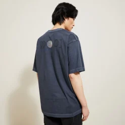 Jules Tee shirt  col rond imprimé en coton- T-shirt