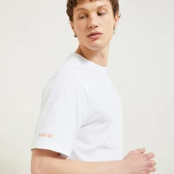 Jules Tee shirt col rond imprimé placé paysage- T-shirt