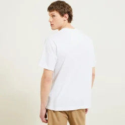 Jules Tee shirt col rond imprimé placé paysage- T-shirt