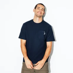 Jules Tee shirt col rond reliéfé- T-shirt