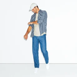 Jules Tee shirt col rond reliéfé- T-shirt