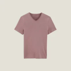 Jules Tee shirt col V en coton- T-shirt