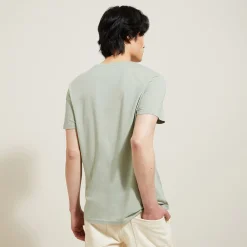 Jules Tee shirt col V en coton- T-shirt