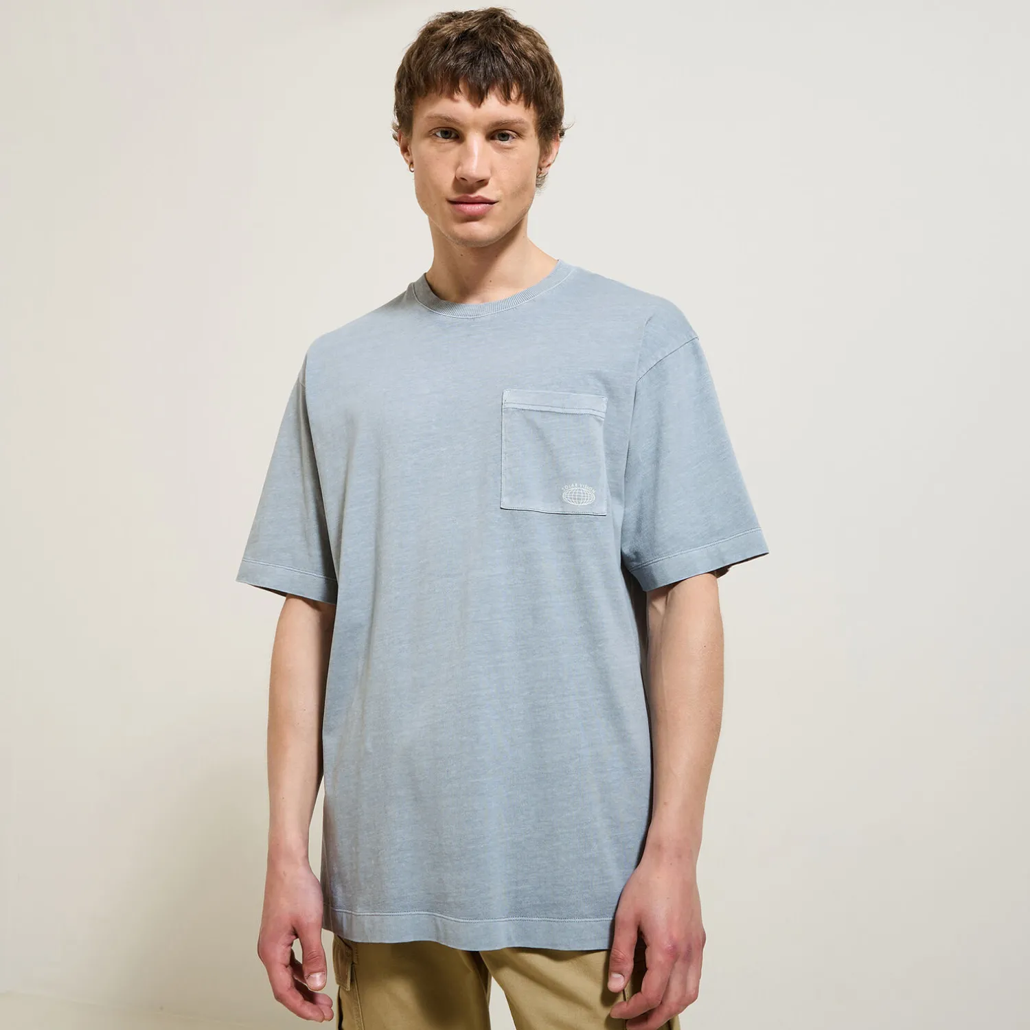 Jules Tee shirt coton poche poitrine- T-shirt