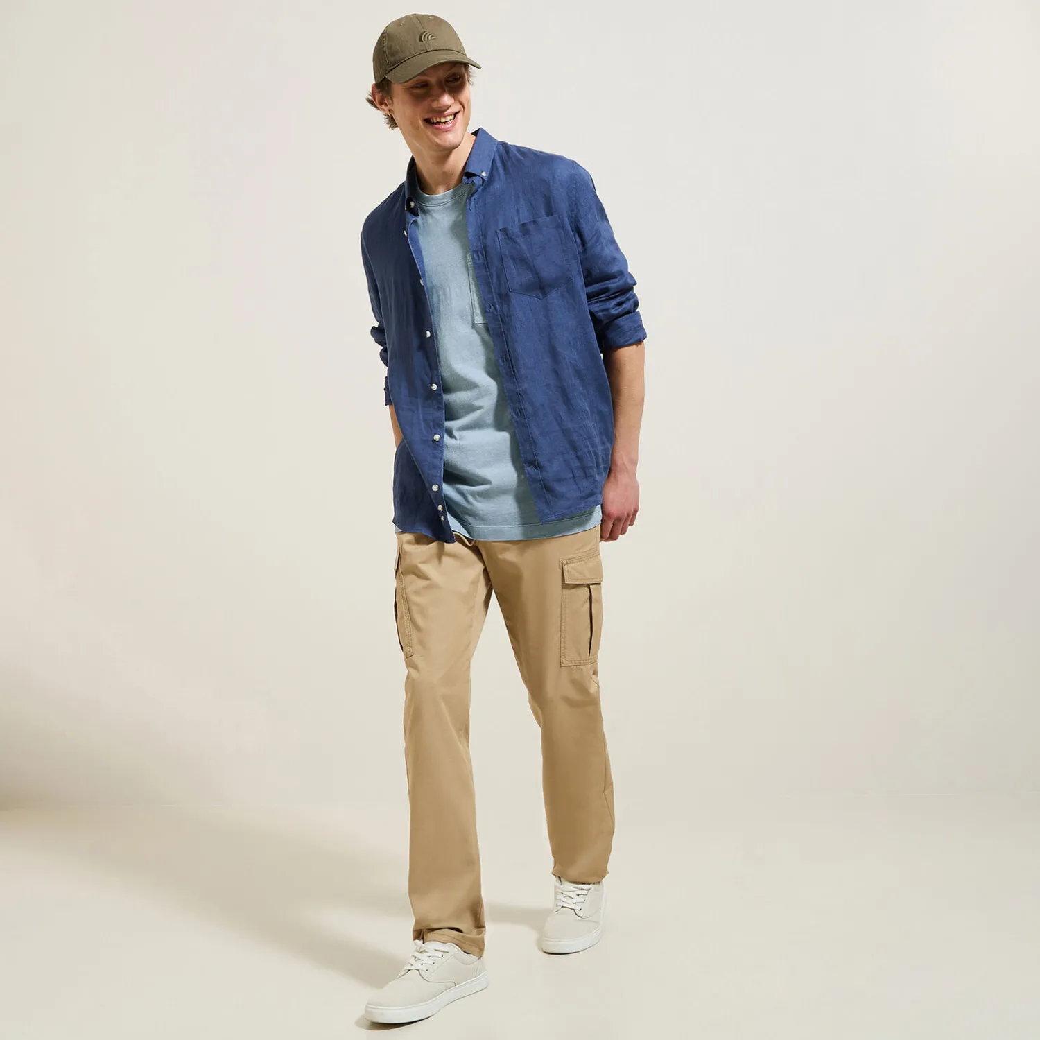 Jules Tee shirt coton poche poitrine- T-shirt