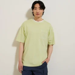 Jules Tee shirt coton poche poitrine- T-shirt