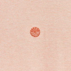 Jules Tee shirt effet microrayé broderie poitrine- T-shirt