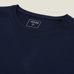 Jules Tee shirt en coton col rond basique- Smart Casual|T-shirt