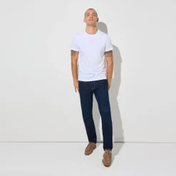 Jules Tee shirt en coton col rond basique- T-shirt