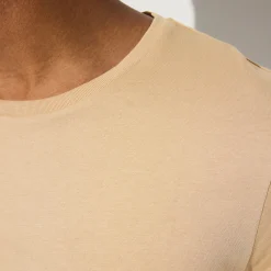 Jules Tee shirt en coton col rond basique- T-shirt