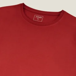 Jules Tee shirt en coton col rond basique- T-shirt