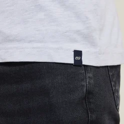 Jules Tee shirt en coton col rond basique- T-shirt