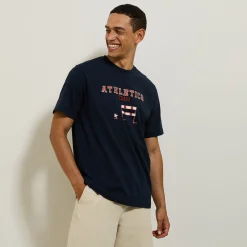 Jules Tee shirt imprimé Athletics Team licence Peanuts- T-shirt