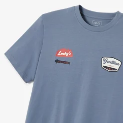 Jules Tee shirt imprimé col rond- T-shirt