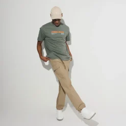 Jules Tee shirt imprimé col rond- T-shirt