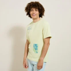 Jules Tee shirt imprimé en coton col rond- T-shirt