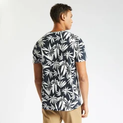 Jules Tee shirt imprimé feuillage- T-shirt