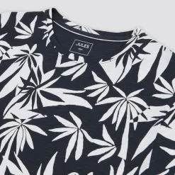 Jules Tee shirt imprimé feuillage- T-shirt