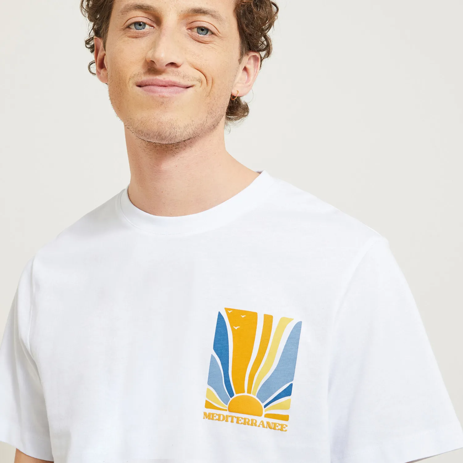 Jules Tee shirt plage méditerranée- T-shirt