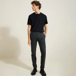 Jules Tee shirt matière douce col rond- T-shirt