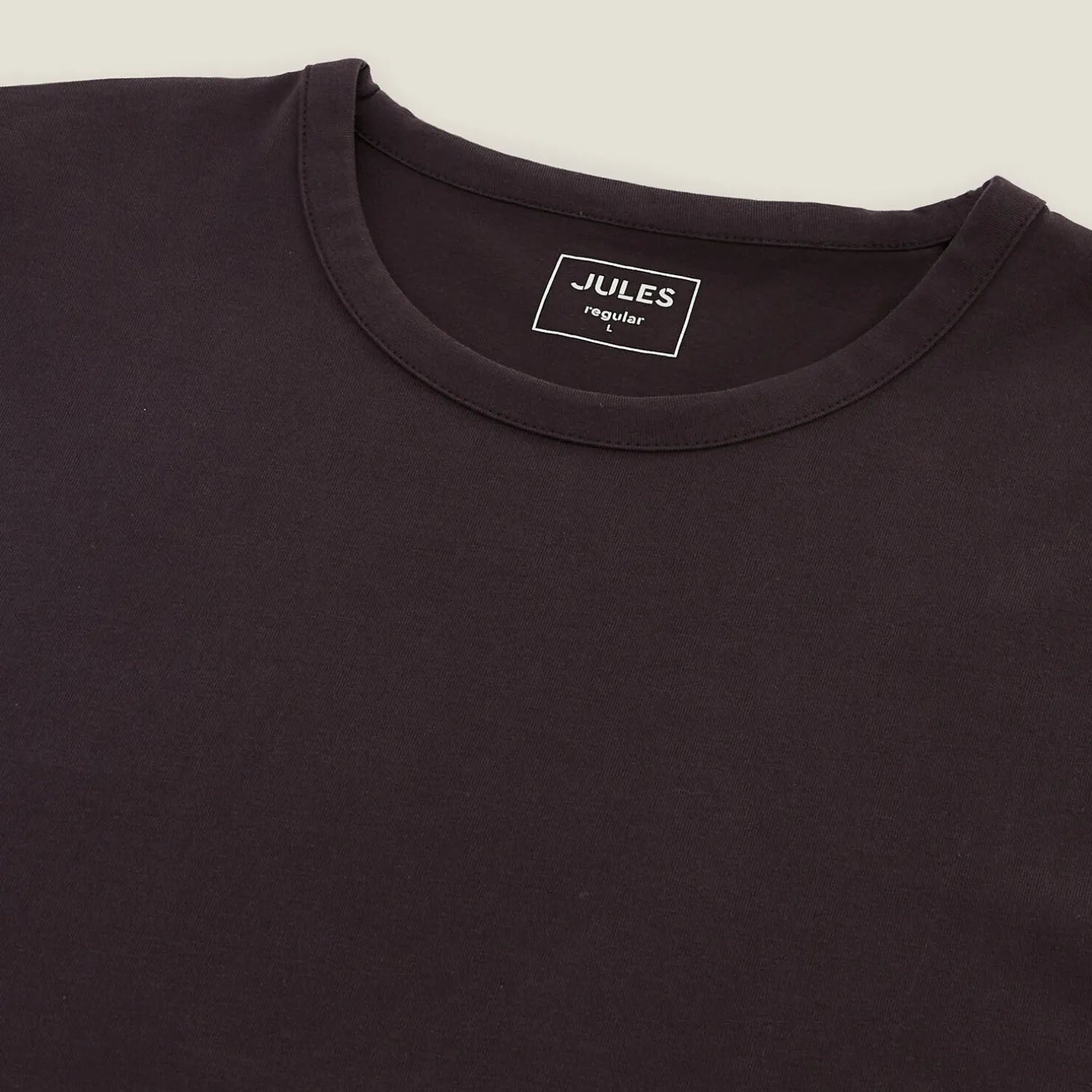 Jules Tee shirt matière douce col rond- T-shirt