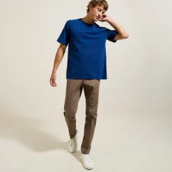 Jules Tee shirt matière douce col rond- T-shirt