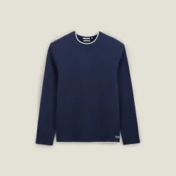 Jules Tee shirt  matière fantaisie col rond- T-shirt