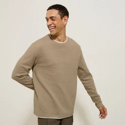 Jules Tee shirt  matière fantaisie col rond- T-shirt