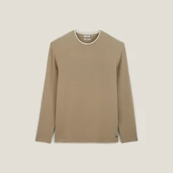 Jules Tee shirt  matière fantaisie col rond- T-shirt