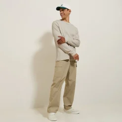 Jules Tee shirt  matière fantaisie col rond- T-shirt