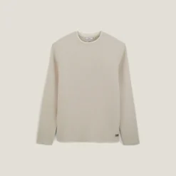 Jules Tee shirt  matière fantaisie col rond- T-shirt