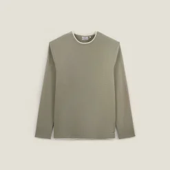 Jules Tee shirt  matière fantaisie col rond- T-shirt