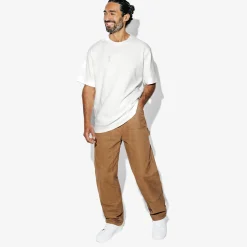 Jules Tee shirt matière gaufrée et broderie- T-shirt