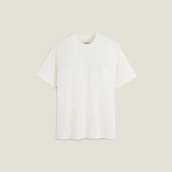 Jules Tee shirt matière texturée col rond- T-shirt